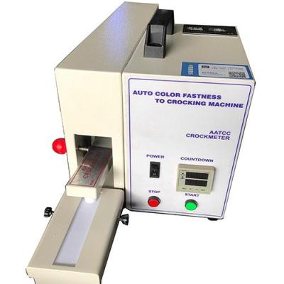China ASTM F1319 9N Color Fastness Testing Equipment , Rubbing Fastness Tester For Cotton for sale