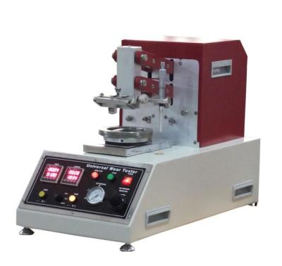 China CE 100times/Turn 80Kg Abrasion Testing Equipment , Universal Wear Tester For Fabric for sale