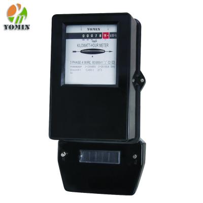 China Three-phase mechanical electric energy meter with bakelite cover for sale