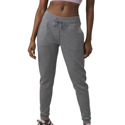 China Fashion Sweat Wicking Polyester Spandex Sports Yoga Sweatpants Jogging Pants Women Joggers for sale