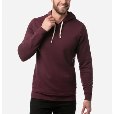 China Factory High Quality Cotton Blank Plain Embroidery Pullover Sweatshirts Hoodies For Men for sale