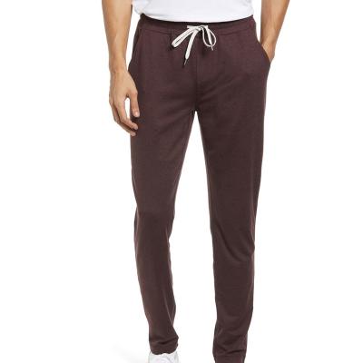 China Custom High Quality Cotton Polyester Men's Joggers Sweatpants with Side Pockets for sale