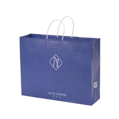 China Custom Printed Paper Gift Bags 16x6x12 Shopping Bags for sale