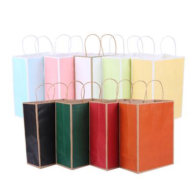 China Boutique Luxury Food Shopping Paper Bag With Your Own Logo for sale