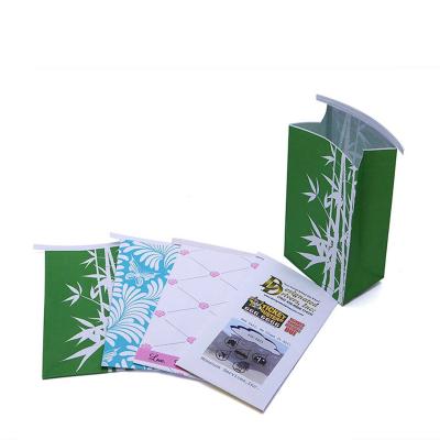 China Small Oilproof Air Sickness Bag Custom Printed SOS Paper Bag 23.5x1.5x8 for sale