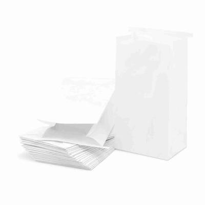 China Disposable Plain Paper Air Sickness Bag For Taxi Barf Vomit Puke for sale