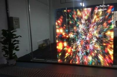 China High Refresh Led Window Display Screens Antiwear 3.9 Mm Led Screen 60Hz 16 Scan for sale
