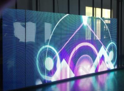 Cina Parete divisoria di vetro principale trasparente 500*1000mm del quadro comandi di P3.91mm SMD1921 in vendita