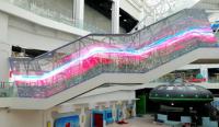 China Pantalla de visualización transparente de la tienda SMD1921 1000x500m m pared video de cristal de /M2 de 32789 puntos en venta