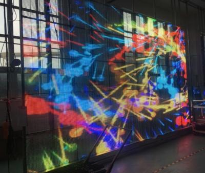 Cina ODM all'aperto di ricerca dello schermo di vetro trasparente commerciale SMD1921 1/2 di pubblicità LED in vendita