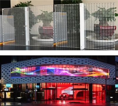 Cina ODM all'aperto di ricerca dello schermo di vetro trasparente commerciale SMD1921 1/2 di pubblicità LED in vendita