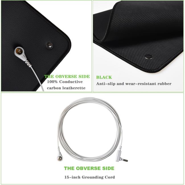Anti Static ESD Protective Conductive Grounding Mat with Customizable Size for EMF Protection 6