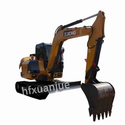 China XCMG XE60 6 Ton Used Construction Machinery 2nd Hand Excavator 6000KG for sale