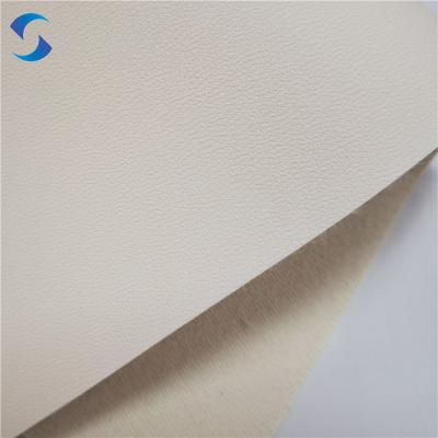 Chine PVC faux Leather Fabric MOQ 1500 white upholstery fabrics online faux leather fabric sofa fabric à vendre