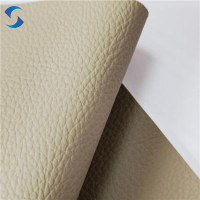 China Tejido de cuero sintético suave y flexible con tecnicas de apoyo 100% poliéster no tejido en venta