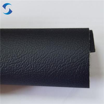 中国 Fabric Supply PVC Leather Fabric for Belt Variety faux leather fabric for leather bags black fabric 販売のため