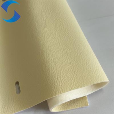 中国 Shoes Bags Belt Decoration Faux Leather Fabric With Embossed Pattern Rexine Artificial 販売のため