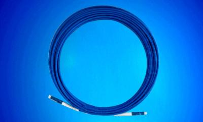 China Blue Color Indoor Optic Fibre Cable 4M Or 6M Length for sale