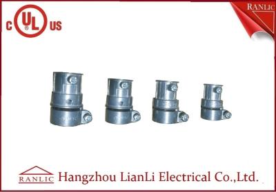 China EMT TO Flexible Conduit Connector Zamak Set Screw Connector Customized for sale