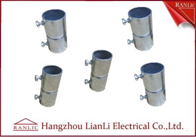 China Electro Galvanized Gi Conduit Pipe Screwless Coupler Electrical Conduits And Fittings for sale