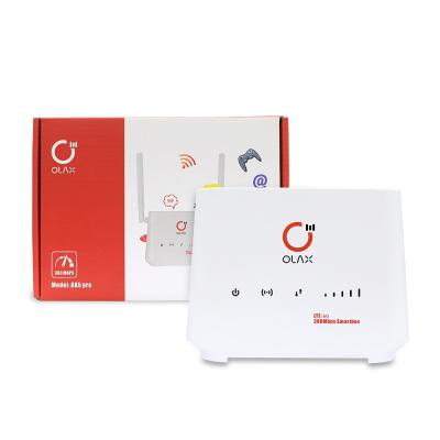 China 4G WiFi Indoor CPE Wireless LTE Router 150Mbps With Antenna B28 OLAX AX5 Pro for sale