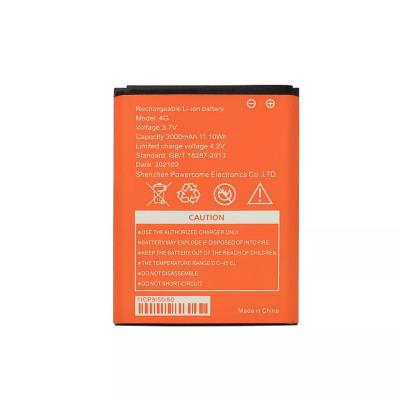 China MT10 MF982 OLAX Battery Li-Ion Wifi Router Battery 3000Mah for sale