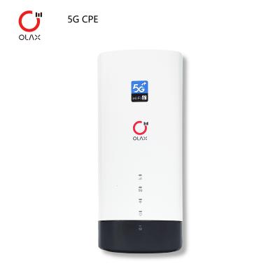 China Olax G5018  indoor 2.4g&5g indoor wifi6 router wireless modem CPE Antenna port with sim card slot for sale