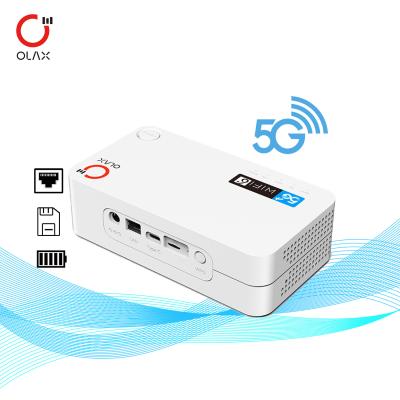 China OLAX G5010 QUALCOMM X55 4G 5G LTE POCKET WIFI HOTSPOT 4000MAH BATTERY ROUTER CPE  CAT22 MODEM PORTABLE CPE ROUTER for sale