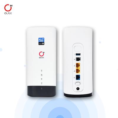 China Olax G5018 5G CPE Modem WiFi6 Wireless Modem Portable WIFI wireless 5G router with sim card slot for sale