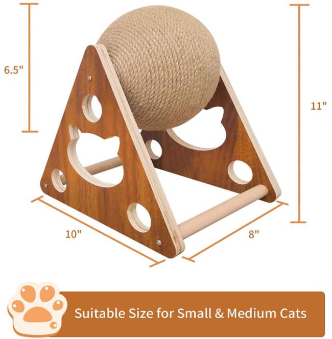 ball cat scratcher