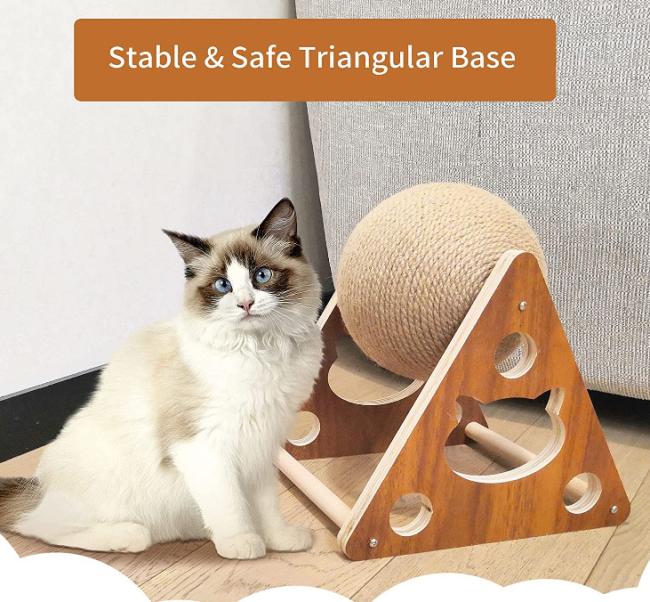ball cat scratcher