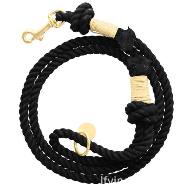 cotton rope dog leash