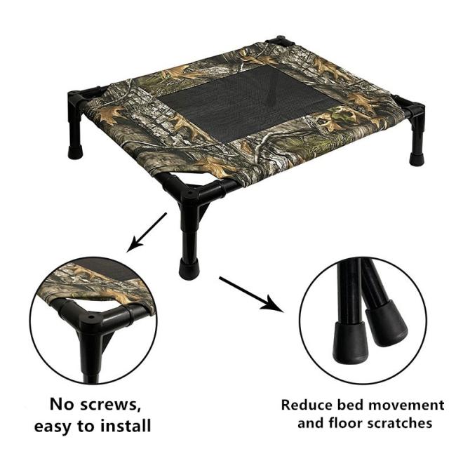 extra large raised dog bed