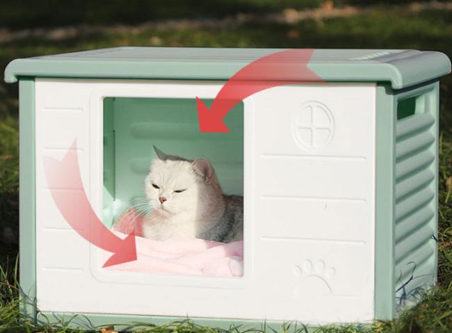 outdoor cat pod