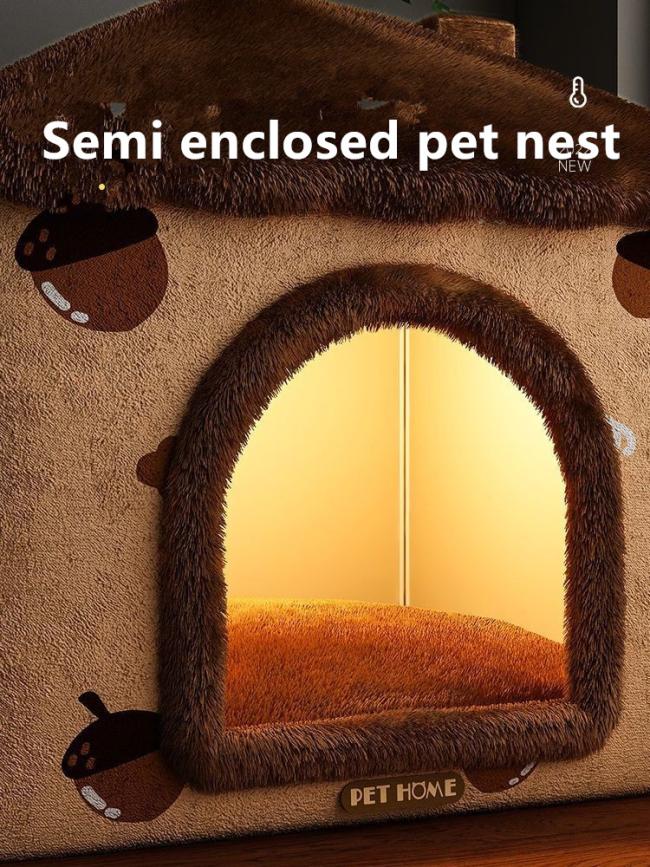 indoor heated cat house