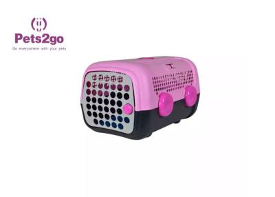 China Clear Top Load Two Door 2kg Pet Carrier Cage for sale