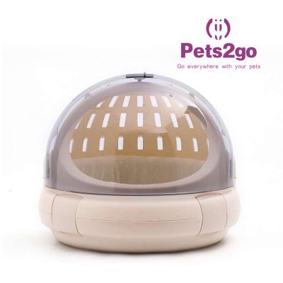 China Airline Approved PVC 1.70KG 36X40CM Pet Carrier Cage for sale