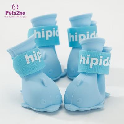 China All Seasons Enamel PVC Little Dog Shoes for Teddy for sale