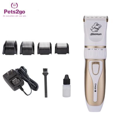 China Ultra Quiet 50db 1200mA 24.5cm Pet Hair Shaver for sale