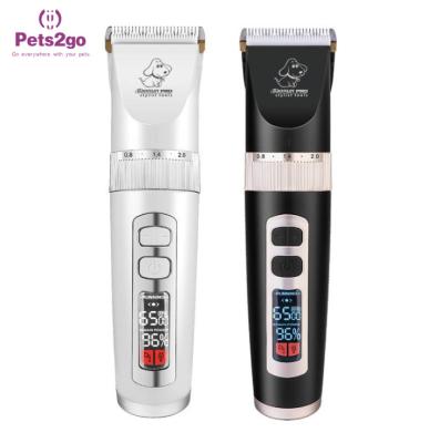 China Cordless Adjustable 2 Speed 0.6kg Pet Hair Shaver for sale