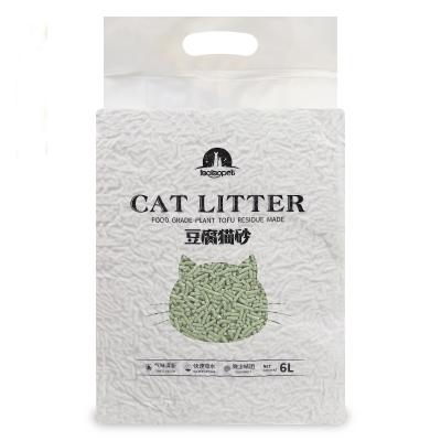 China Tofu Cat Litter 6L Multi Flavor Deodorizing Degradable for sale