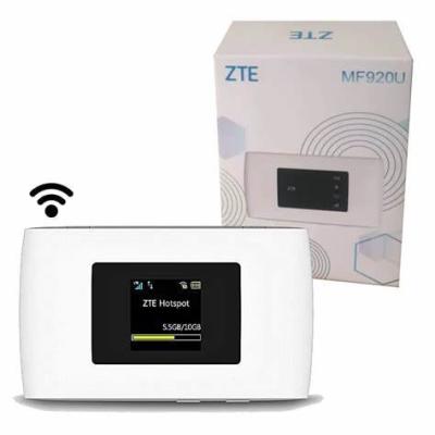 China 4G LTE Wi-Fi Router ZTE MF920U D680 Route Rmakita Router Power Backup for sale