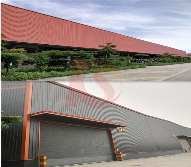 3-Layer Fireproof PVC Corrugated Roof Sheets Waterproof UPVC Roofing Tiles for Warehouses