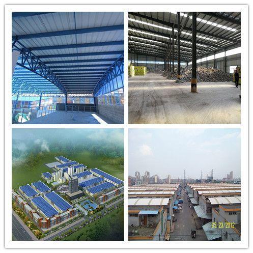 ASA Coating PVC Trapezoidal Plain Roof Tiles Building Material for Warehouse