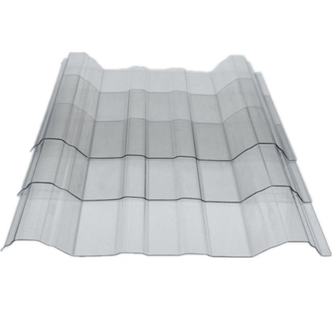 Anti Ultraviolet Plastic Roof Panel Durable Clear Corrugated PC Policarbonato/Polycarbonate Sheet