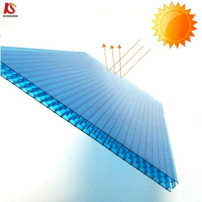 Greenhouse Roof Cover PC Hollow Sheet Daylighting Panels Lamina De Policarbonato