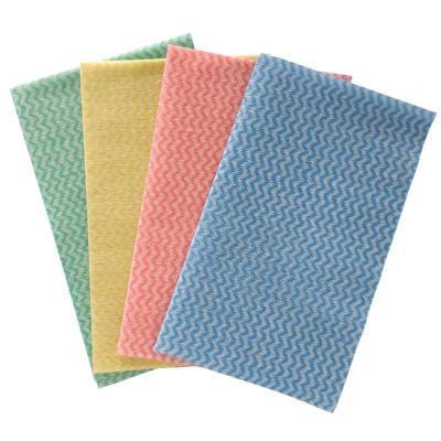 China Lint Free Household Cleaning Rags Polyester Nonwoven Super Absorbent for sale
