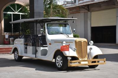 Chine Rétros chariots de golf guidés électriques à extrémité élevé de passager de l'autobus 11 avec le pare-chocs à vendre