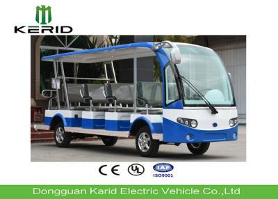 Chine Voiture guidée électrique de 14 sièges, bus touristique électrique avec la radio et lecteur MP3 à vendre
