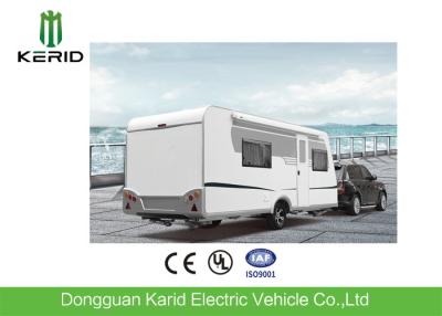 China MSS Standard Camper Caravan Trailer With Rear Cooking Cabin for Touring for sale